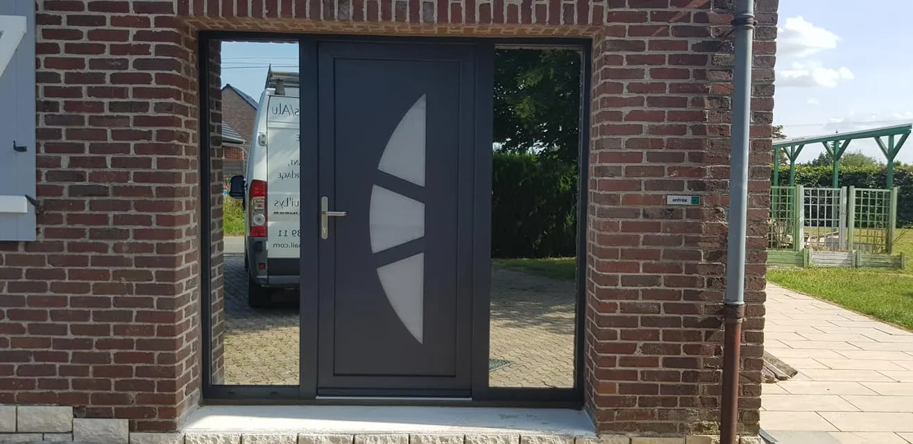 Porte d'entrée à Bailleul